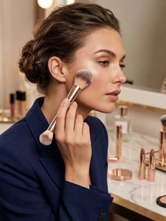 Vince Camuto Other - VINCE CAMUTO Dual-Ended Face Brush (for 1)